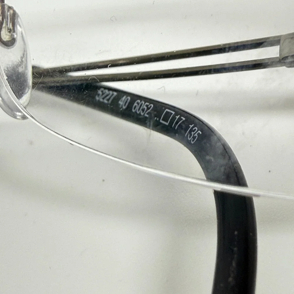 Silhouette Rimless Eyeglasses Frame‎ 5227 40 6052 Gray Silver Austria 17  21724